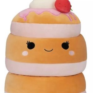 New Squishmallows Sawtelle Strawberry Pancakes 16” *rare*